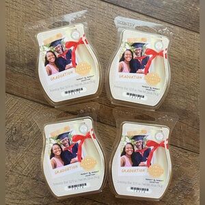 NEW Set of 4 Scentsy Graduation Scent Bars Wax Melts